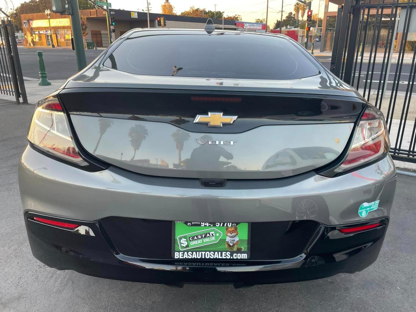 2017 GRAY /BLACK Chevrolet Volt (1G1RC6S58HU) , located at 744 E Miner Ave, Stockton, CA, 95202, (209) 944-5770, 37.956863, -121.282082 - Photo#15